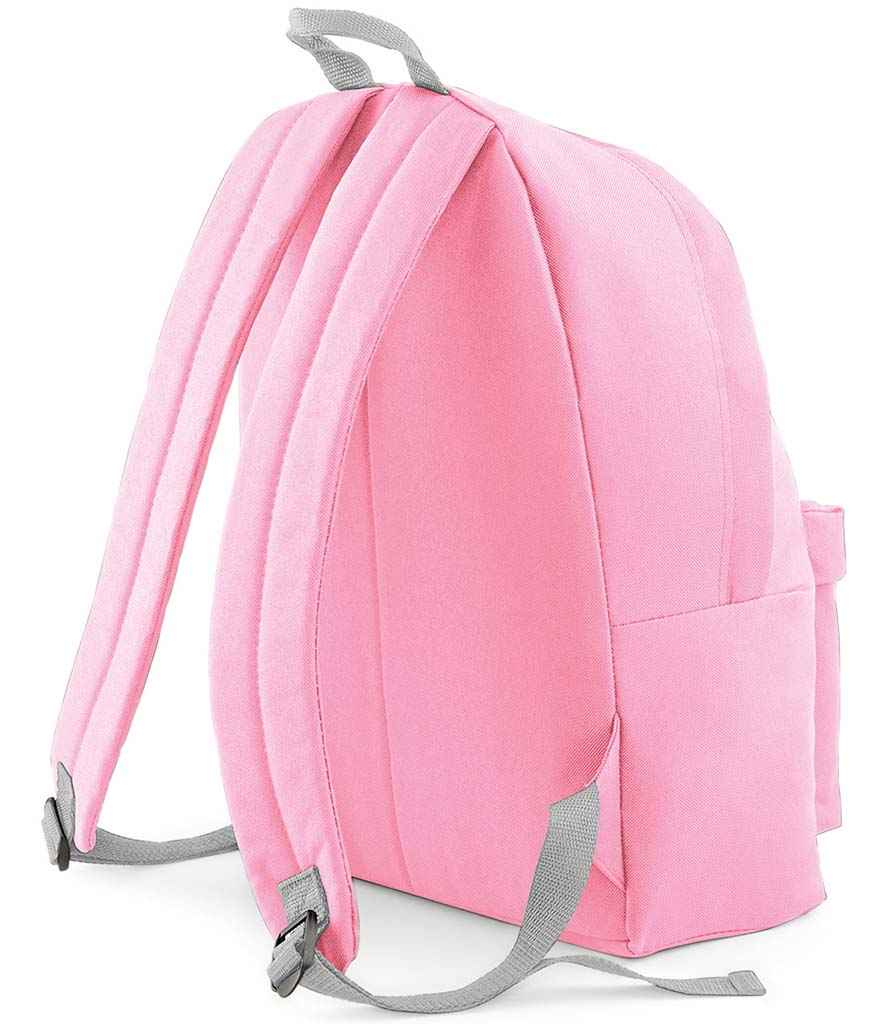 BagBase Kids Fashion Backpack - Classic Pink/Light Grey (BG125B)