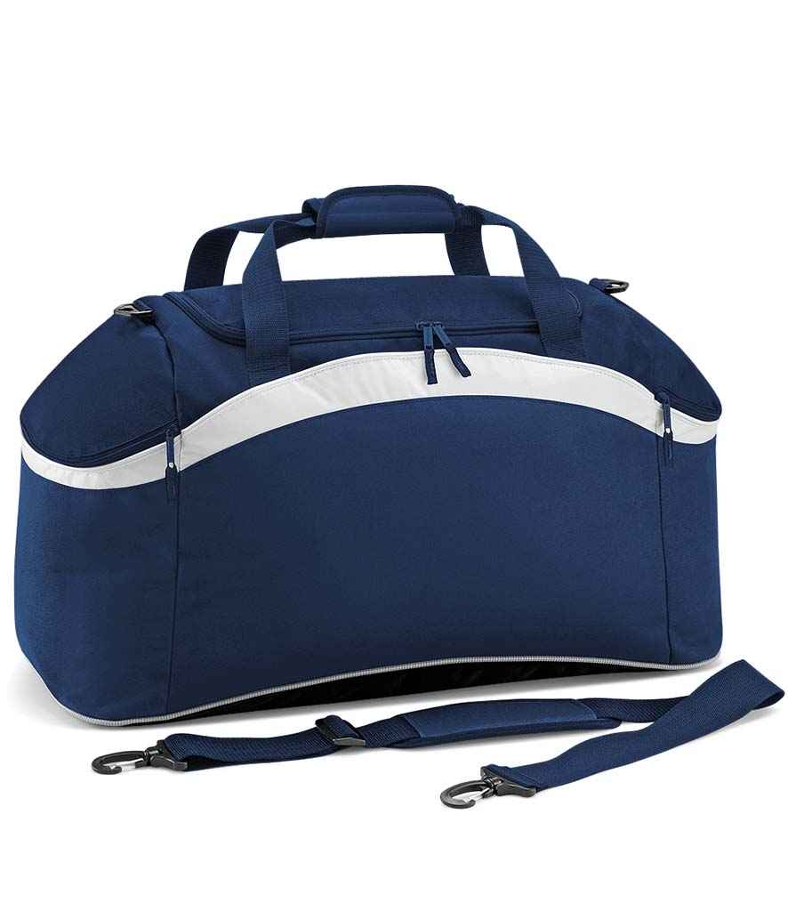 BagBase Teamwear Holdall - French Navy/White (BG572)
