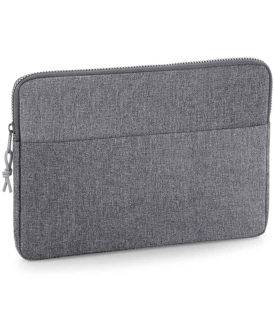 BagBase Essential 13 Laptop Case" - Grey Marl (BG67)