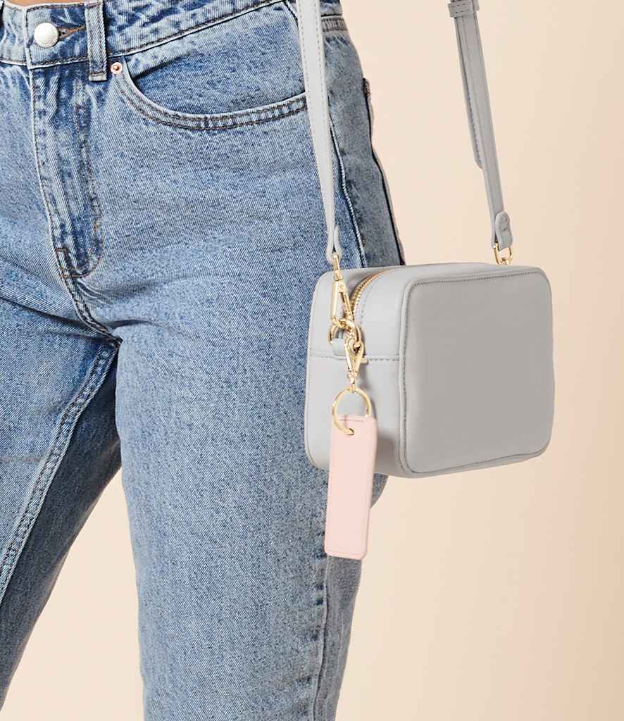 BagBase Boutique Key Clip - Soft Pink (BG744)