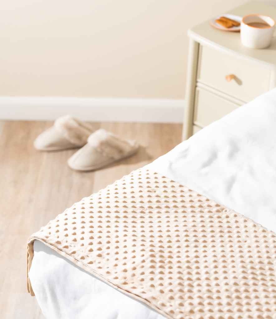 Brand Lab Minky Fleece Blanket - Camel (BH003)