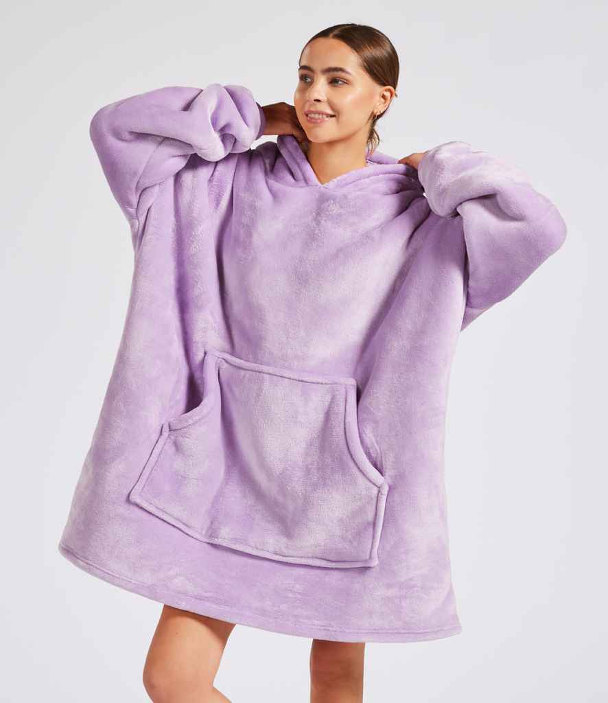 Brand Lab Oversized Hooded Blanket - Digital Lavender (BH100)