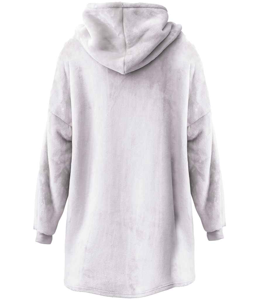 Brand Lab Oversized Hooded Blanket - Silver Grey (BH100)