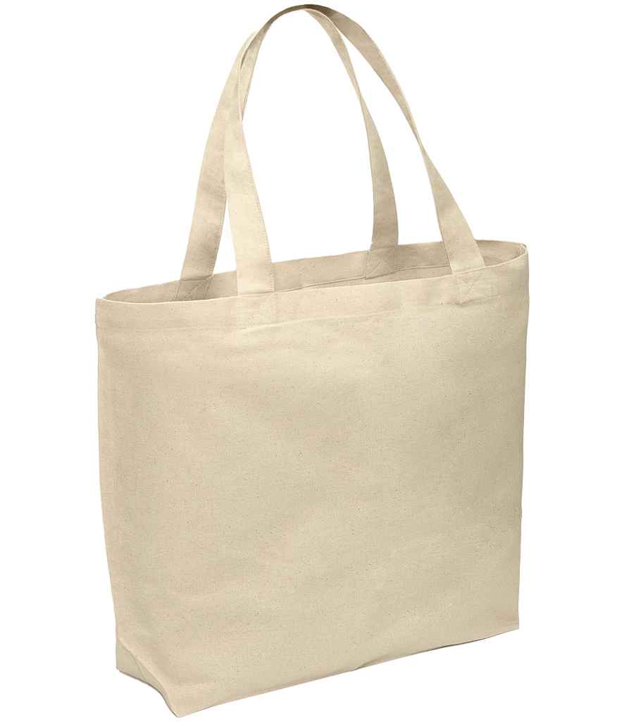 Brand Lab Oversized Tote Bag - Natural (BR003)