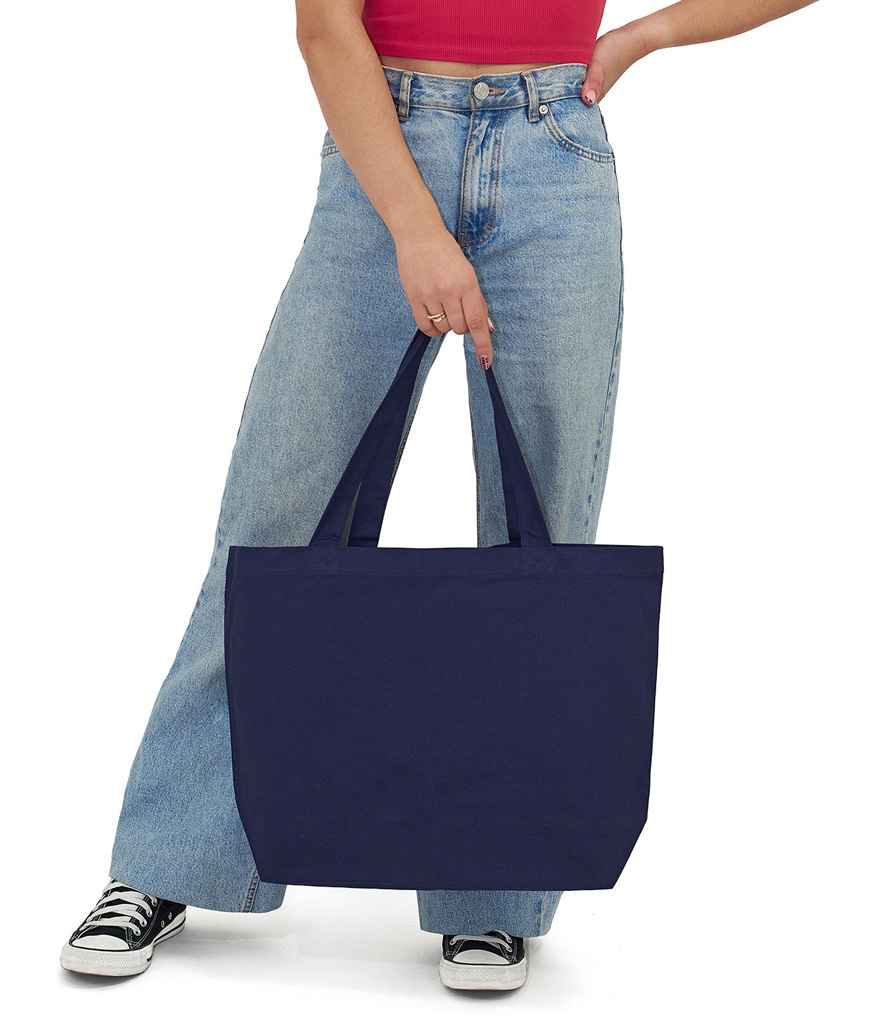 Brand Lab Oversized Tote Bag - Navy (BR003)