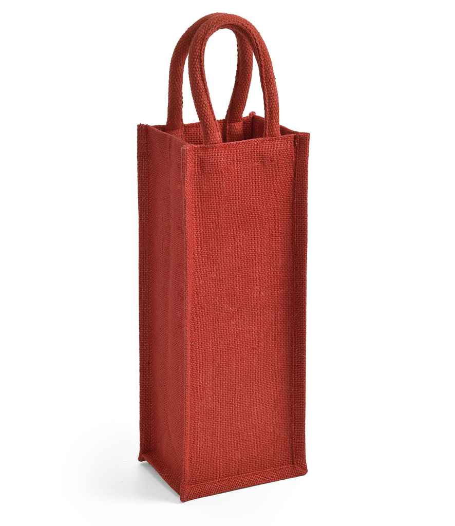 Brand Lab Jute Bottle Bag - Red (BR105)