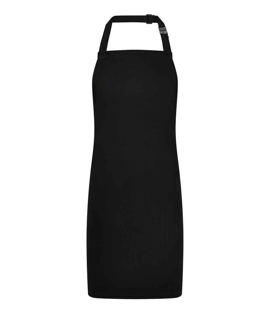 Brand Lab Kids Basic Adjustable Bib Apron - Black (BR503)