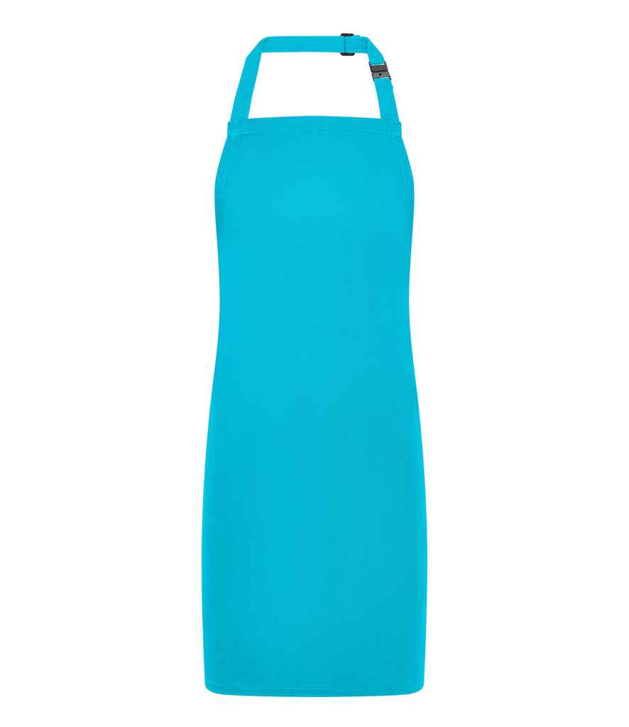 Brand Lab Kids Basic Adjustable Bib Apron - Turquoise Blue (BR503)