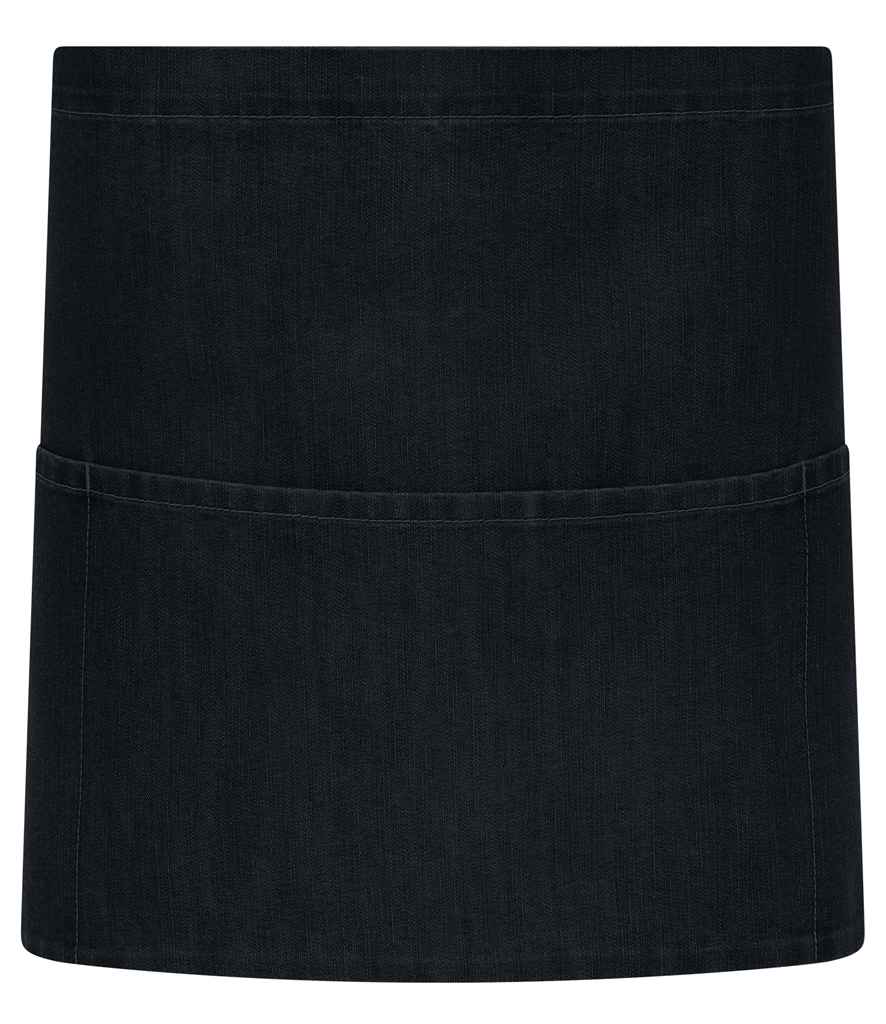 Brand Lab Denim Waist Pocket Apron - Black Denim (BR505)