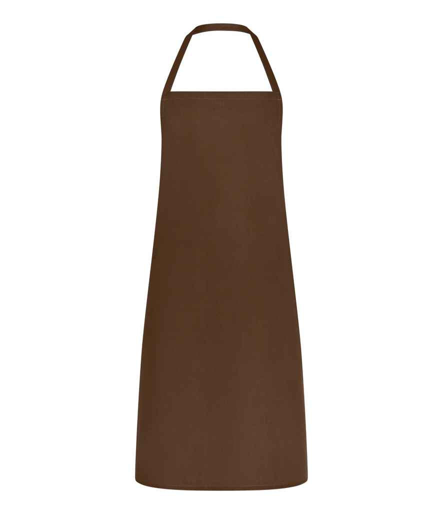 Brand Lab Classic Bib Apron - Chocolate (BR506)