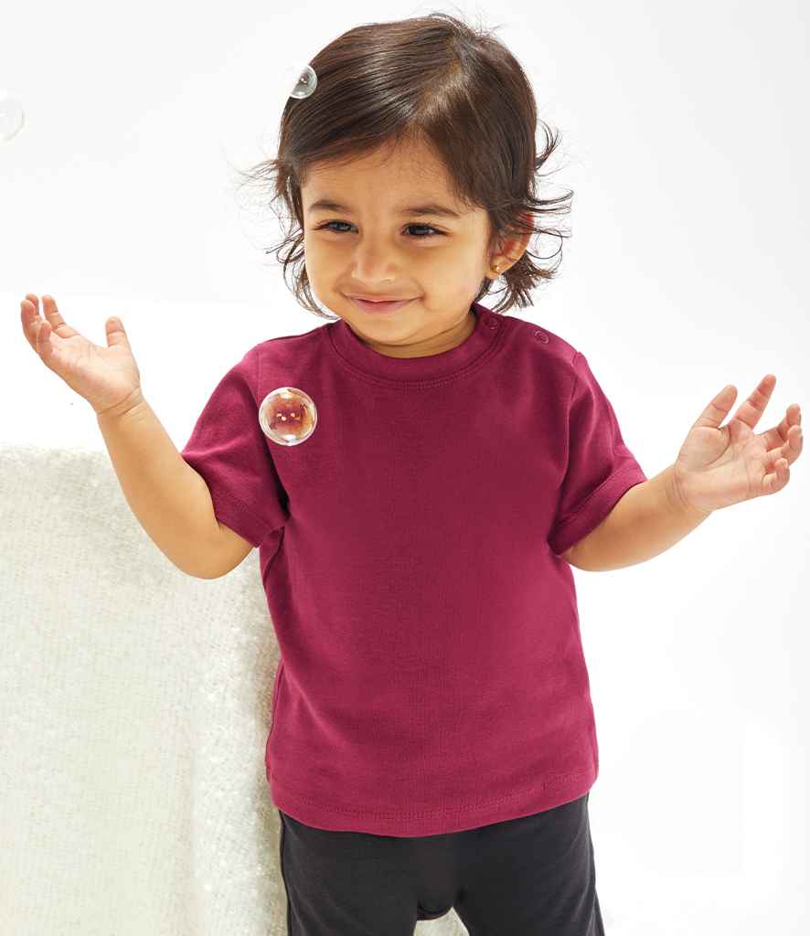 BabyBugz Baby T-Shirt - Burgundy (BZ02)