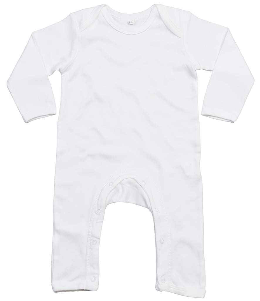 BabyBugz Baby Rompersuit - White (BZ13)