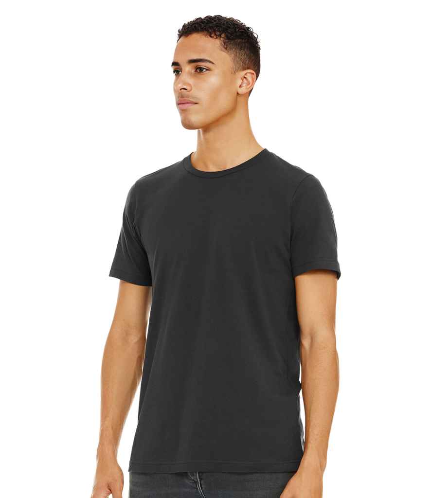 Canvas Unisex Crew Neck T-Shirt - Dark Grey Solid (CV3001)