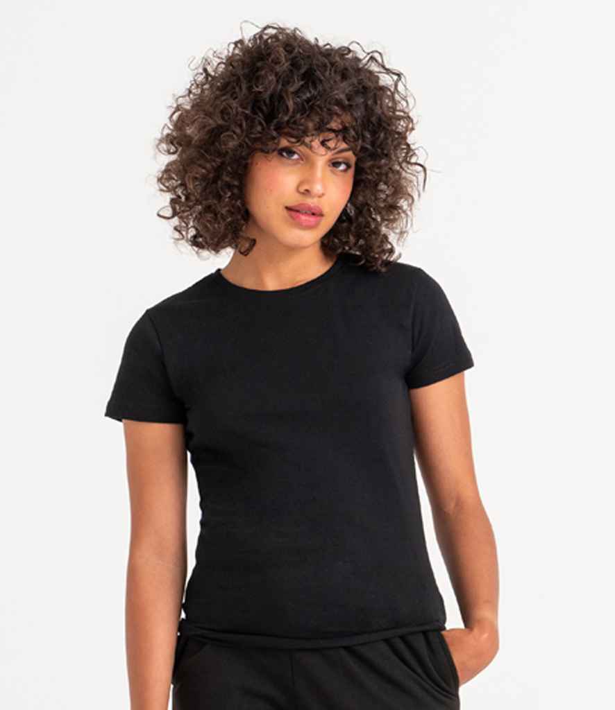Ecologie Ecologie Ladies Cascades Organic T-Shirt - Jet Black (EA001F)