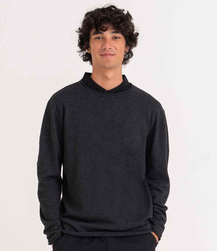 Ecologie Ecologie Unisex Arenal Sustainable Crew Neck Sweater - Charcoal (EA060)