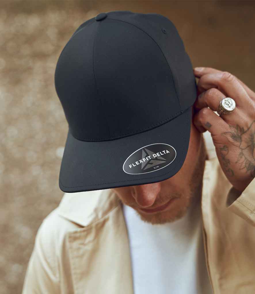 Flexfit Delta® Cap - Black (F180)