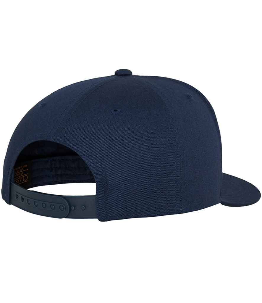 Flexfit Classic 5 Panel Snapback Cap - Navy (F6007)