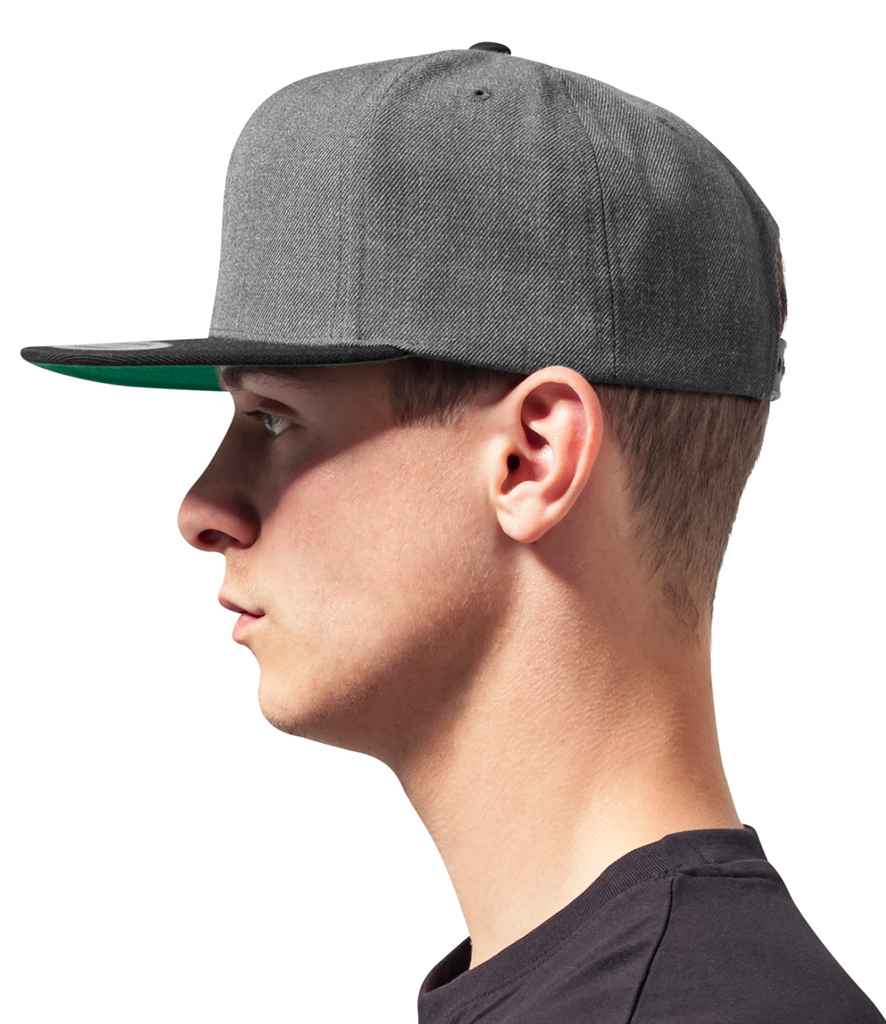 Flexfit Two Tone Classic Snapback Cap - Charcoal/Black (F6089MT)