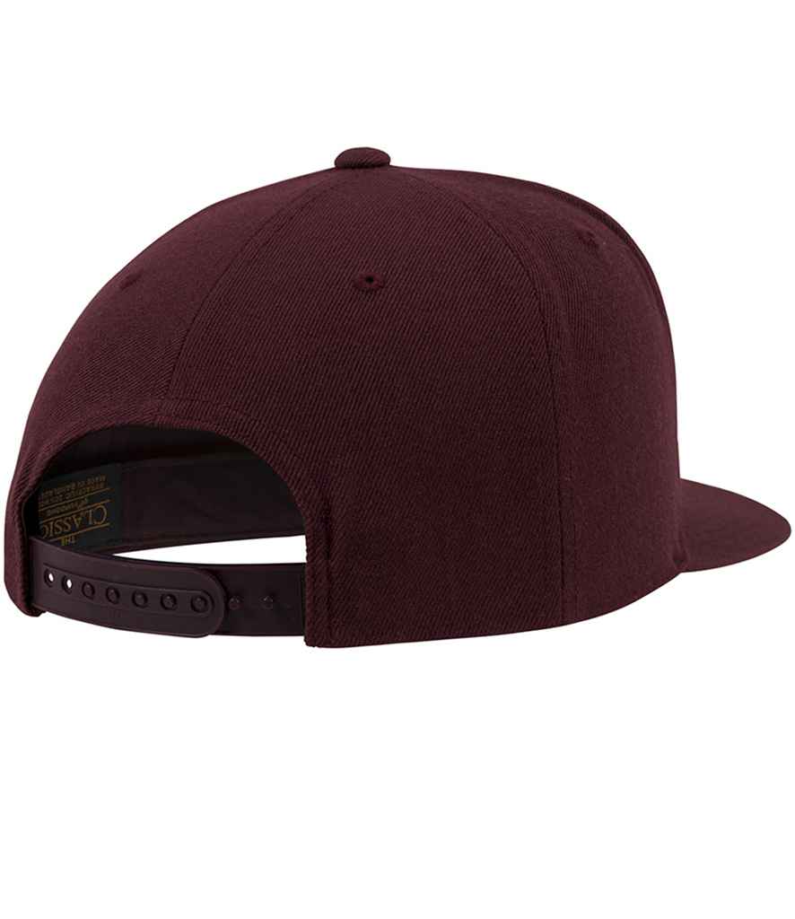 Flexfit Classic Snapback Cap - Maroon/Maroon (F6089M)