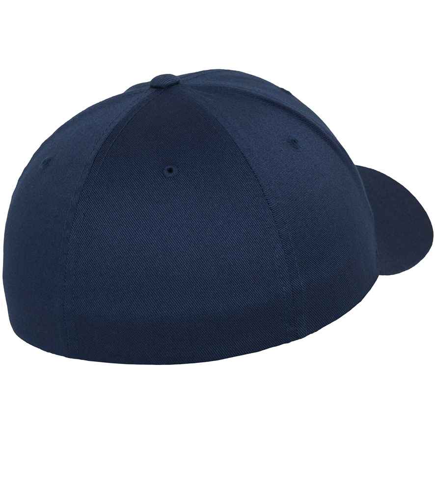 Flexfit Wooly Combed Cap - Navy (F6277)