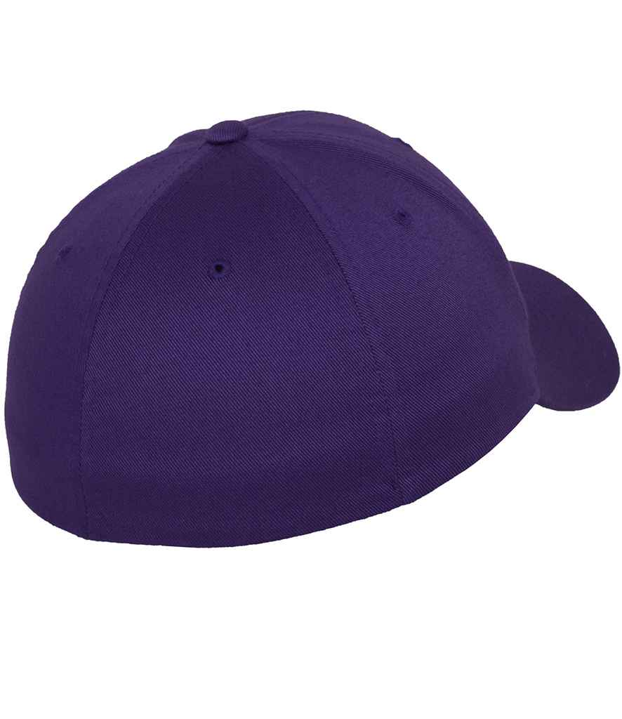 Flexfit Wooly Combed Cap - Purple (F6277)