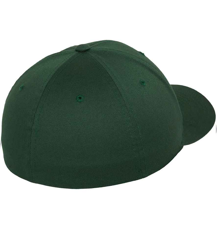 Flexfit Wooly Combed Cap - Spruce Green (F6277)