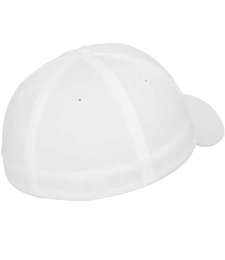 Flexfit Wooly Combed Cap - White (F6277)