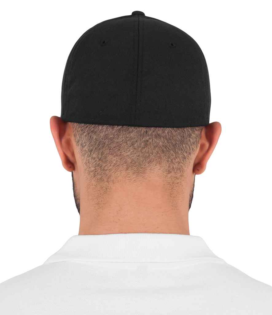 Flexfit 5 Panel Cap - Black (F6560)