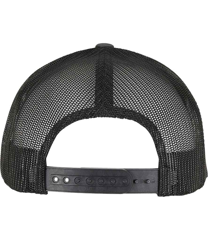 Flexfit Retro Trucker Two Tone Cap - Charcoal/Black (F6606T)