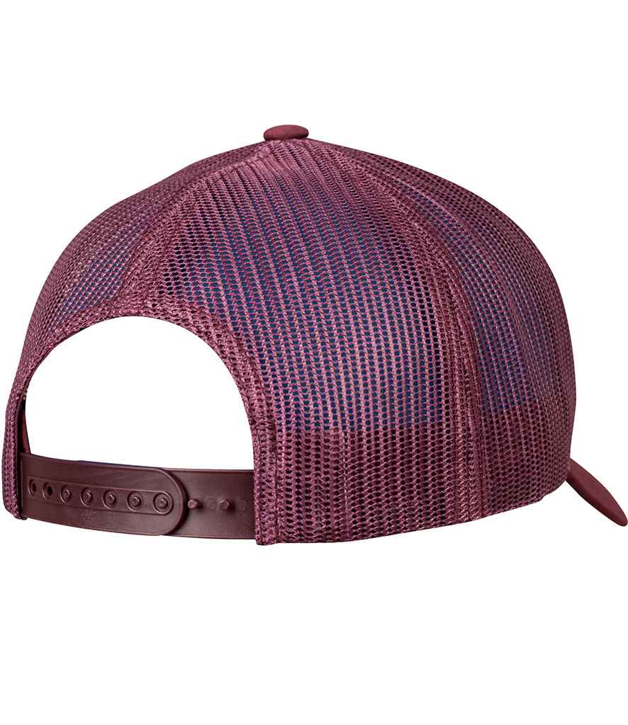 Flexfit Retro Trucker Cap - Maroon (F6606)