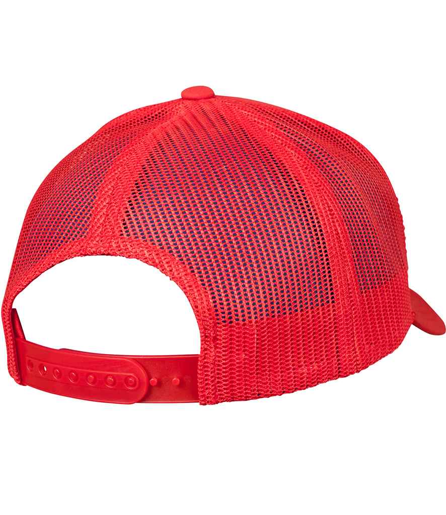 Flexfit Retro Trucker Cap - Red (F6606)