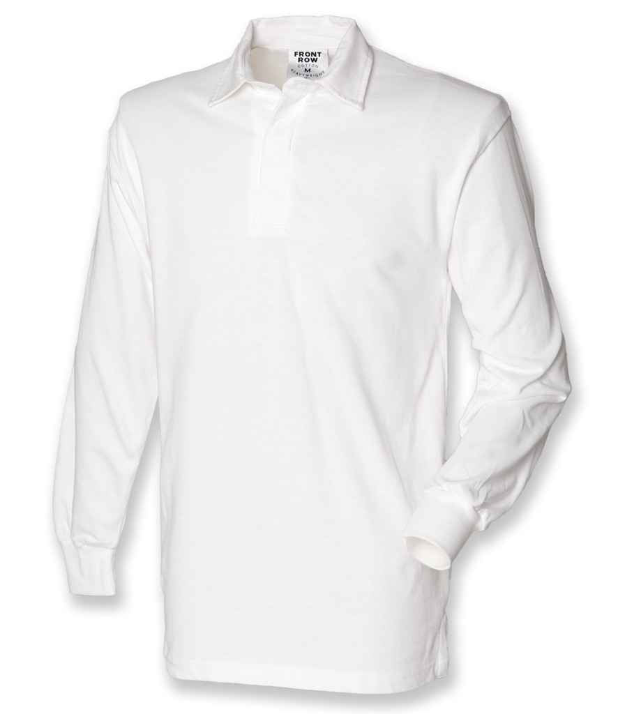 Front Row Original Rugby Shirt - White (FR1)