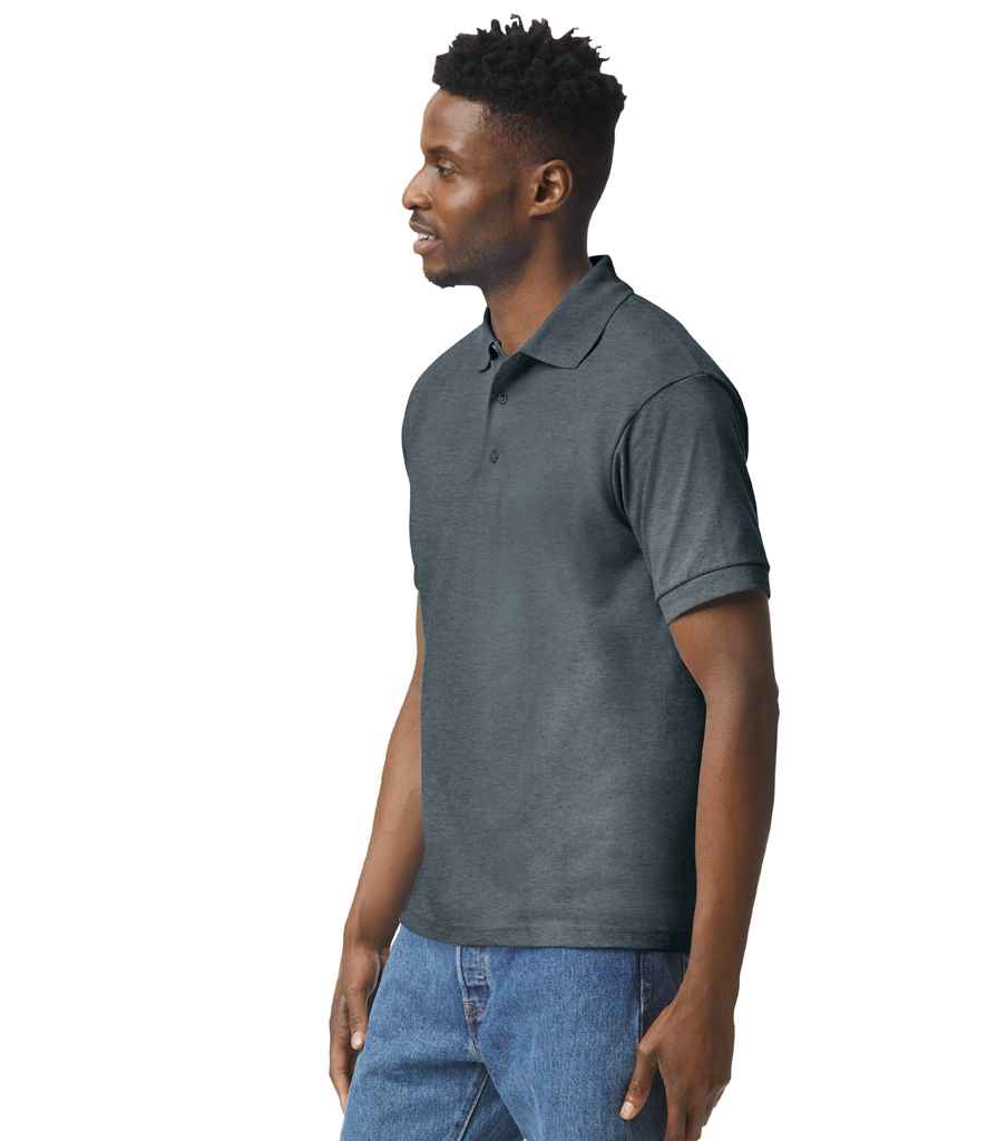 Gildan DryBlend® Jersey Polo Shirt - Dark Heather (GD40)