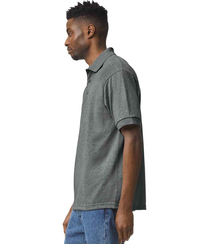 Gildan DryBlend® Jersey Polo Shirt - Graphite Heather (GD40)