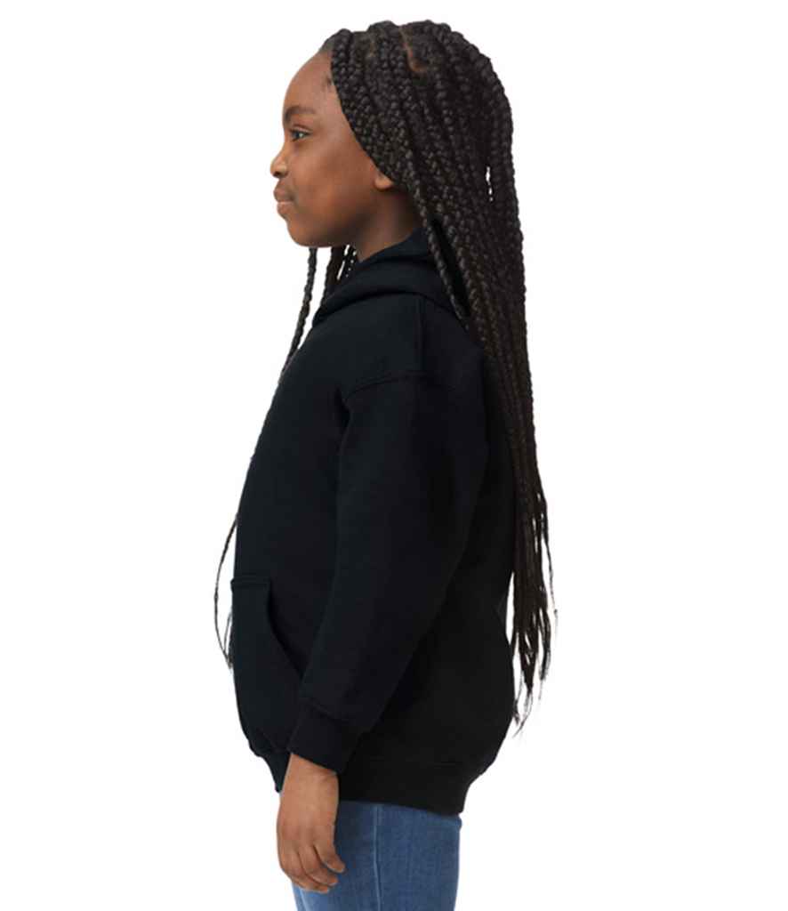 Gildan Kids Heavy Blend™ Hooded Sweatshirt - Black (GD57B)