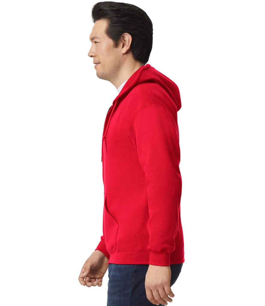 Gildan Heavy Blend™ Zip Hooded Sweatshirt - Red (GD58)