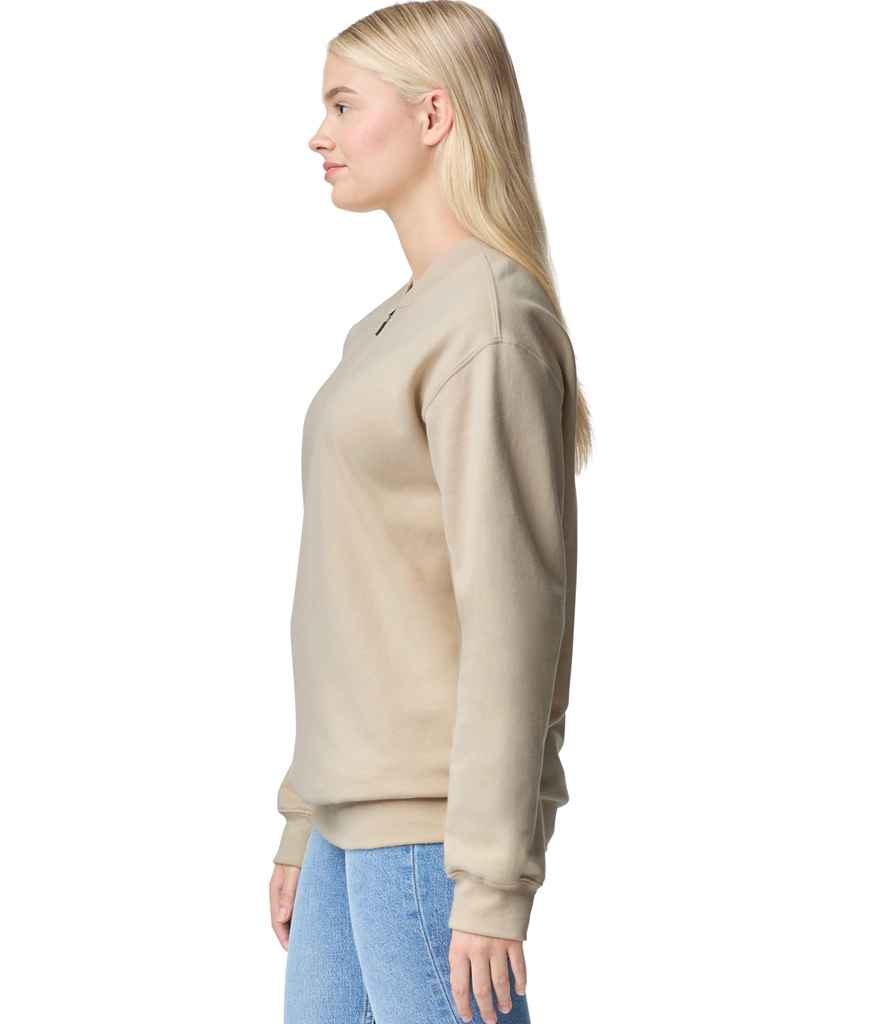 Gildan SoftStyle® Midweight Fleece 1/4 Zip Sweatshirt - Sand (GD612)