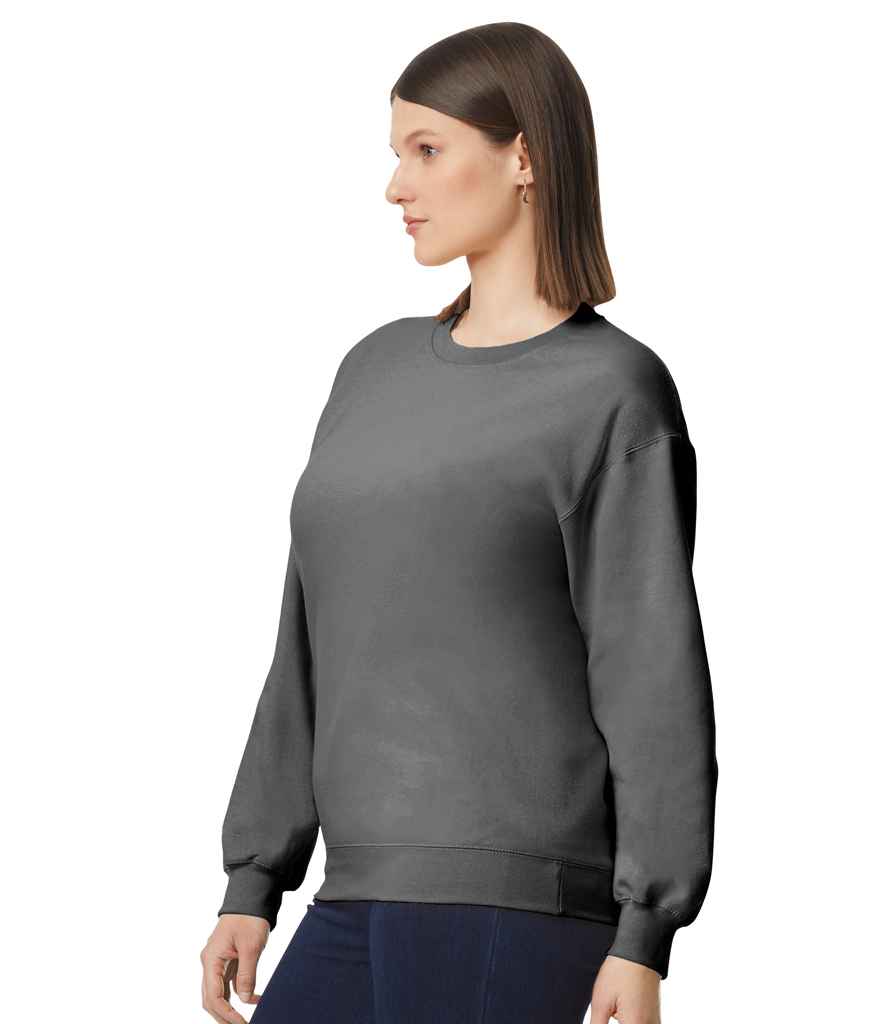 Gildan SoftStyle® Midweight Crew Neck Sweatshirt - Charcoal (GD67)