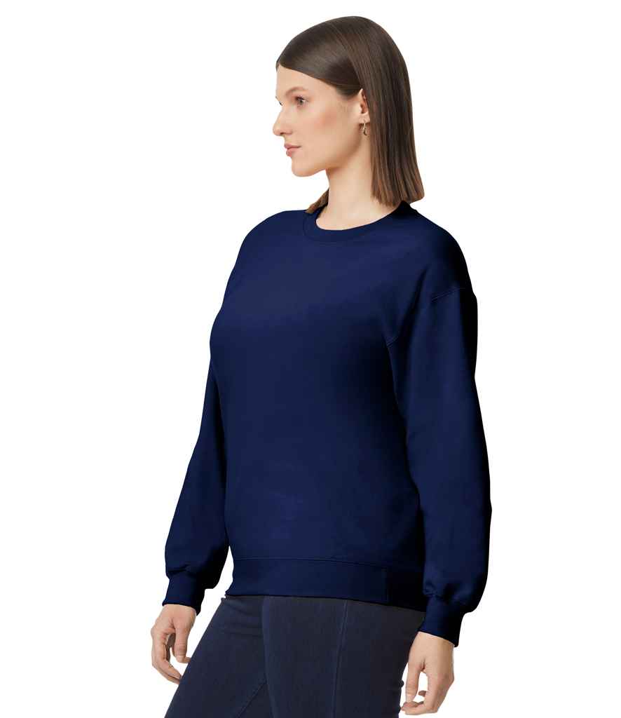 Gildan SoftStyle® Midweight Crew Neck Sweatshirt - Navy (GD67)