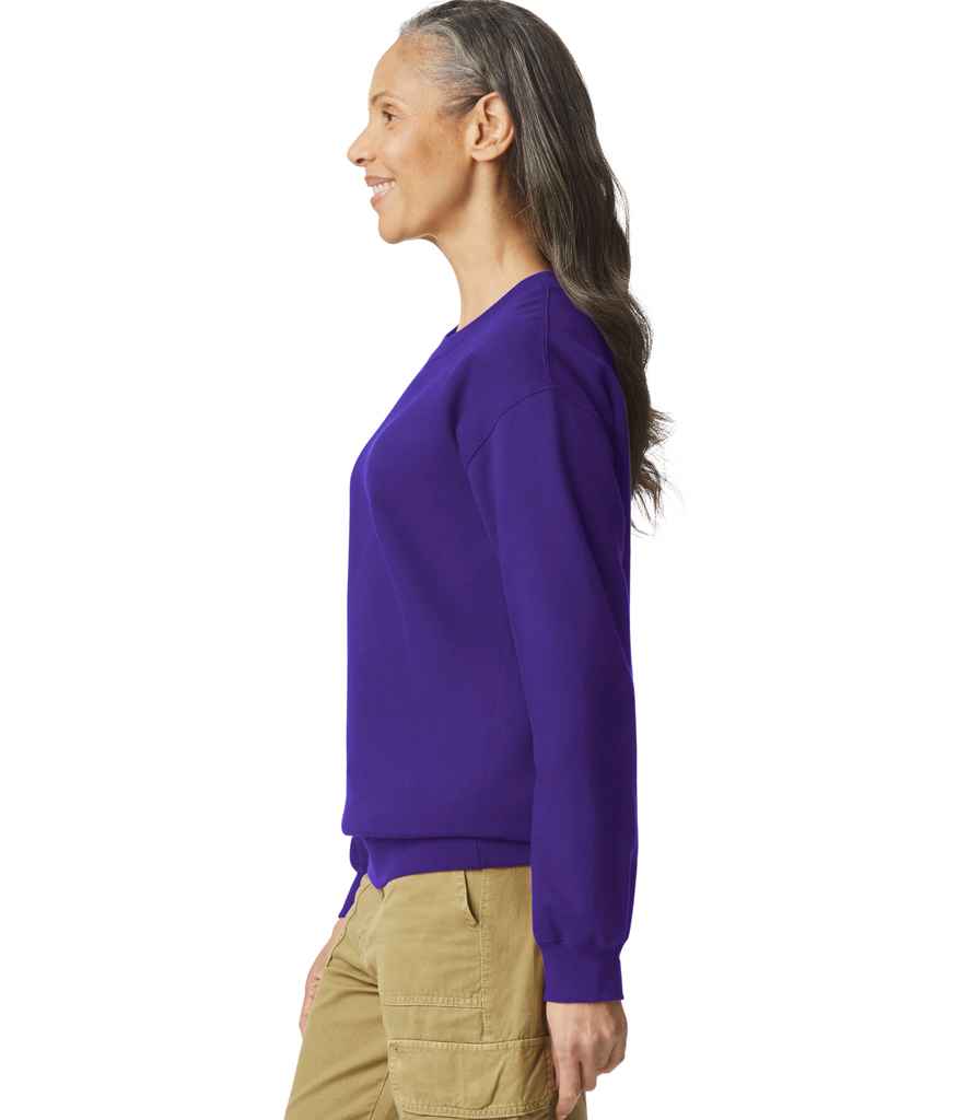Gildan SoftStyle® Midweight Crew Neck Sweatshirt - Purple (GD67)