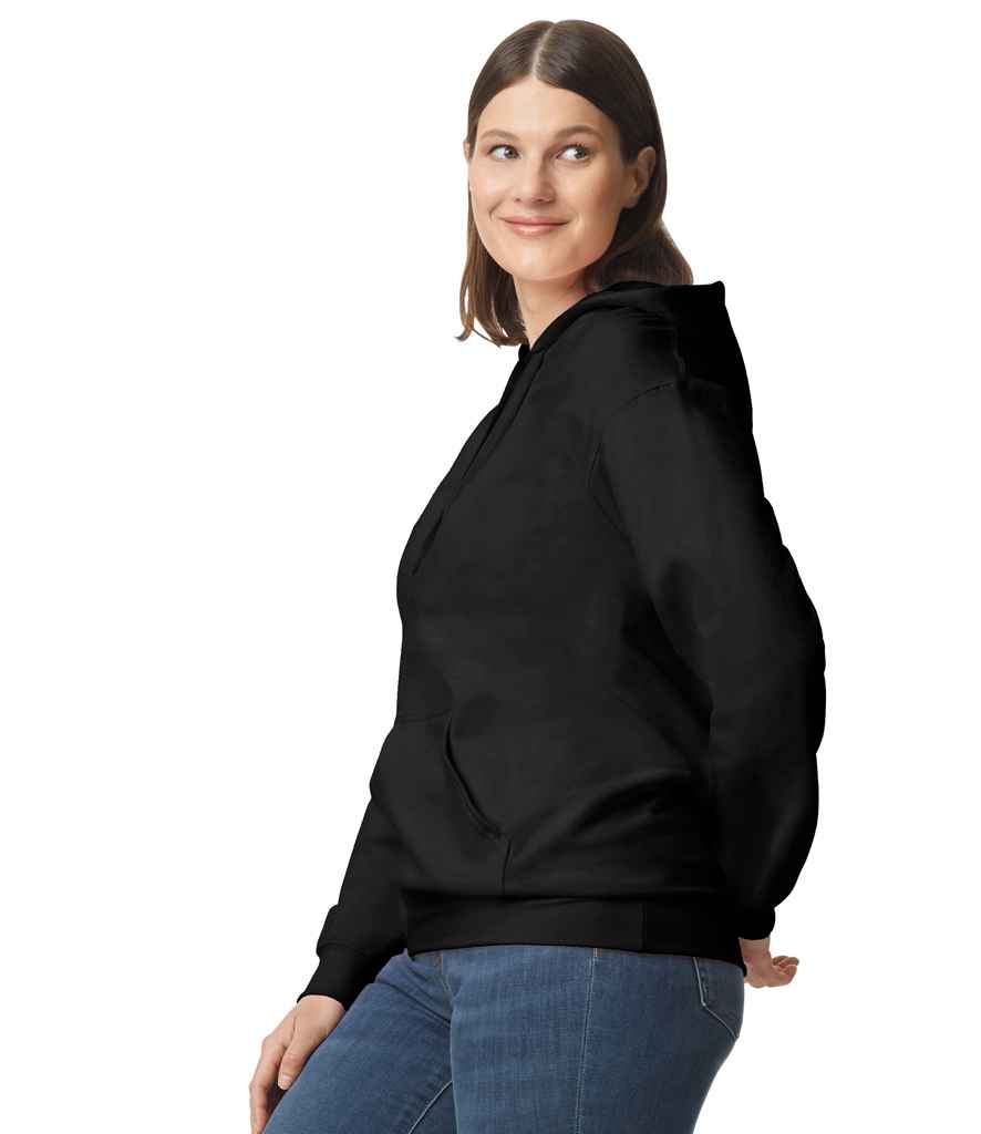 Gildan SoftStyle® Midweight Hooded Sweatshirt - Black (GD68)