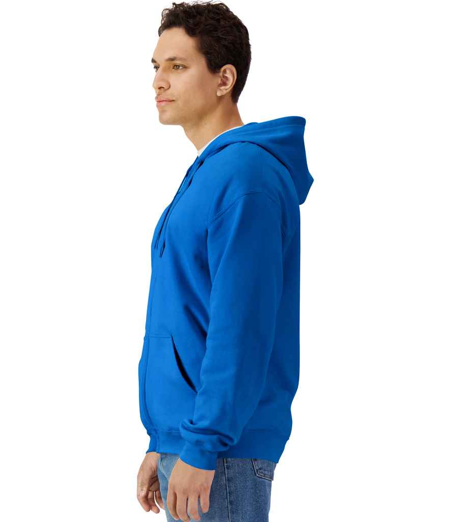 Gildan SoftStyle® Midweight Full Zip Hooded Sweatshirt - Royal Blue (GD69)