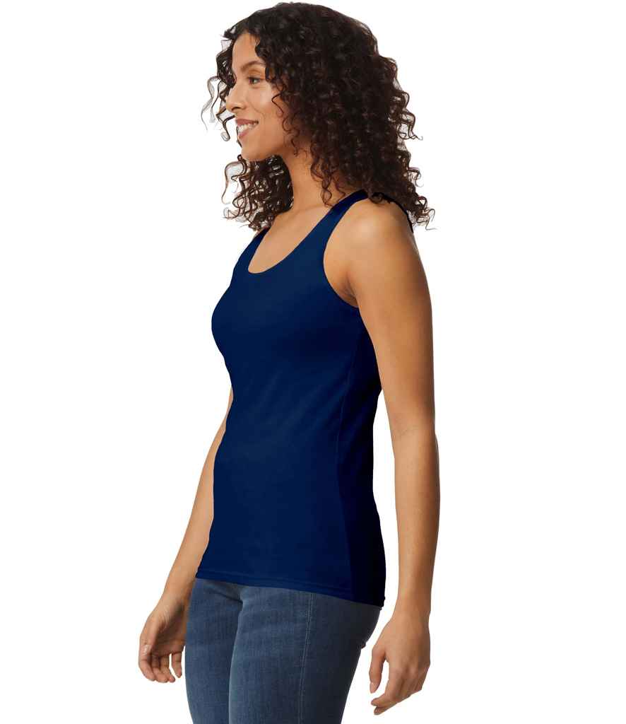 Gildan Ladies SoftStyle® Tank Top - Navy (GD77)