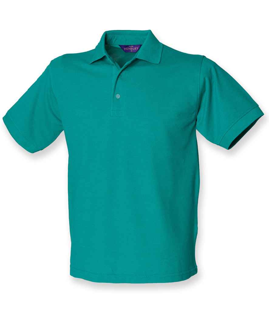 Henbury Henbury Heavy Poly/Cotton Piqué Polo Shirt - Jade (H400)
