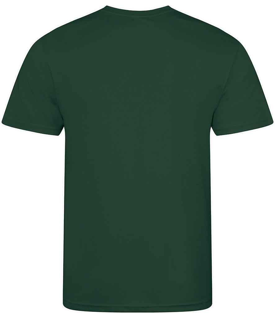 just cool awdis kids cool t-shirt - bottle green (jc001b)