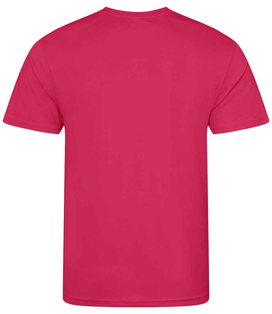 just cool awdis kids cool t-shirt - hot pink (jc001b)