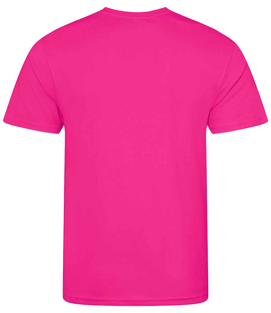 just cool awdis kids cool t-shirt - hyper pink (jc001b)