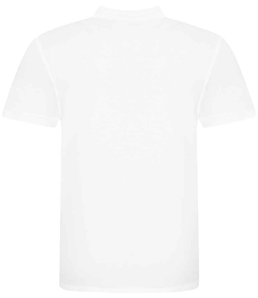 Just Polos AWDis The 100 Cotton Piqué Polo Shirt - White (JP100)