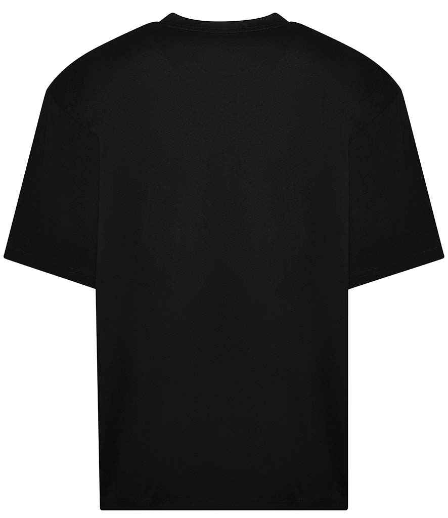 Just Ts AWDis Unisex Oversize 100 T-Shirt - Deep Black (JT009)