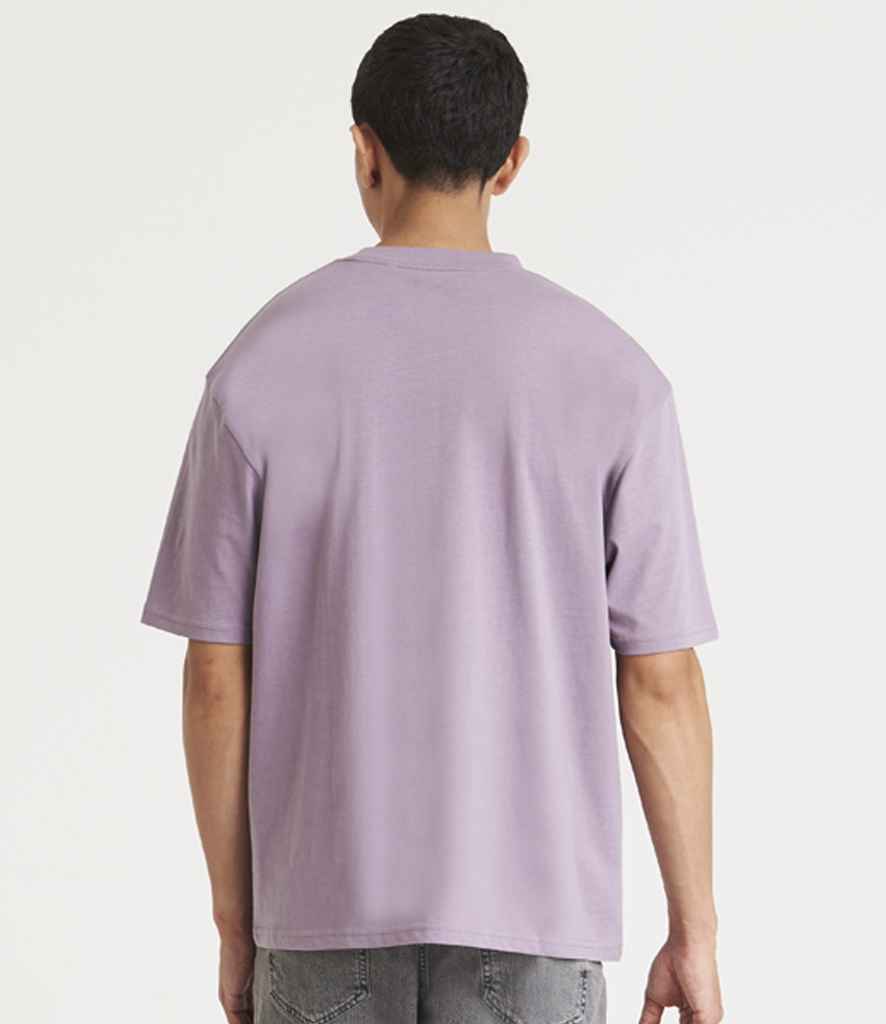 Just Ts AWDis Unisex Oversize 100 T-Shirt - Dusty Lilac (JT009)